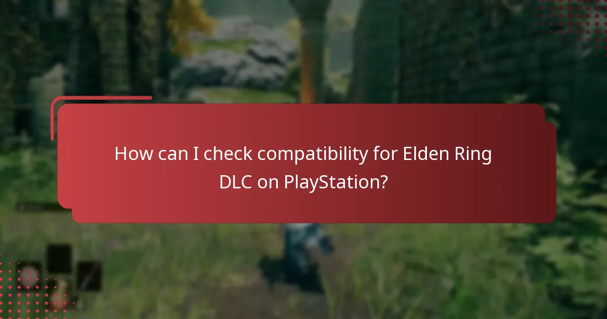 What are the installation steps for Elden Ring DLC on PlayStation?