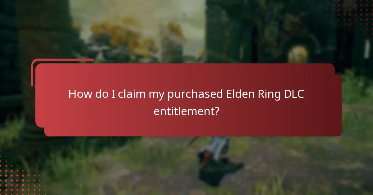 How can I manage my Elden Ring DLC content?