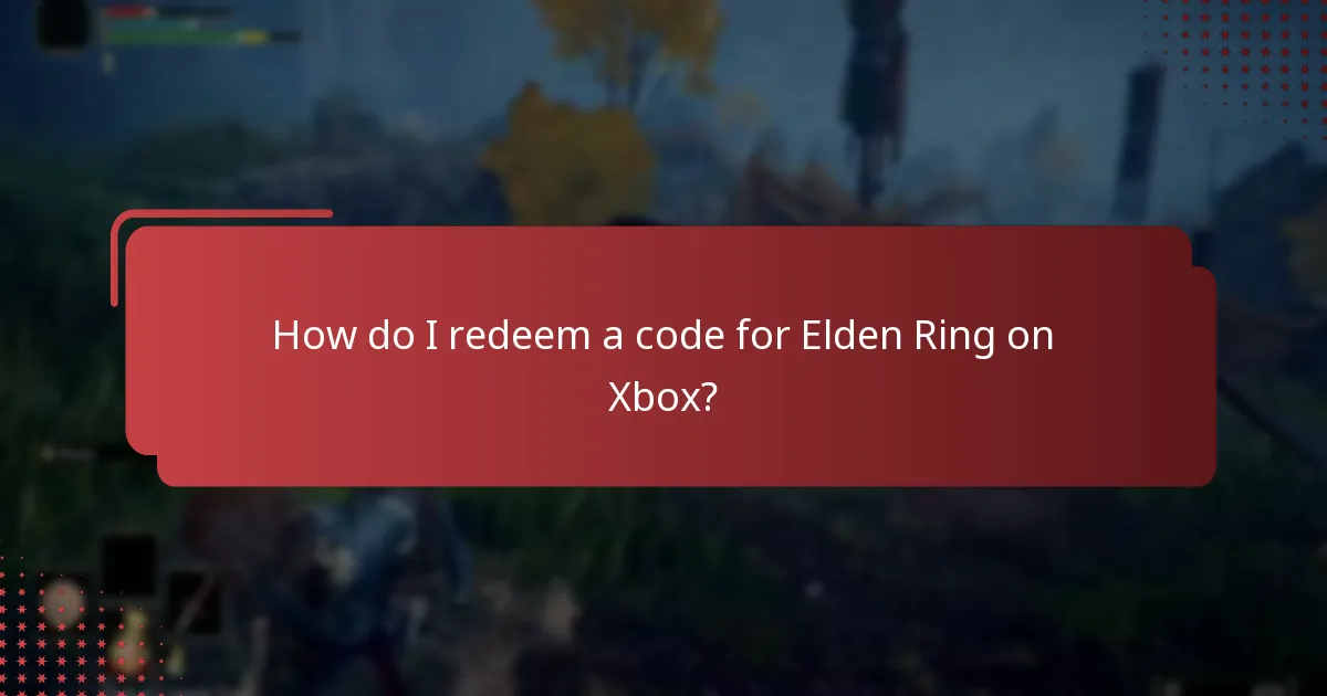 How do I set up my Xbox account for Elden Ring?