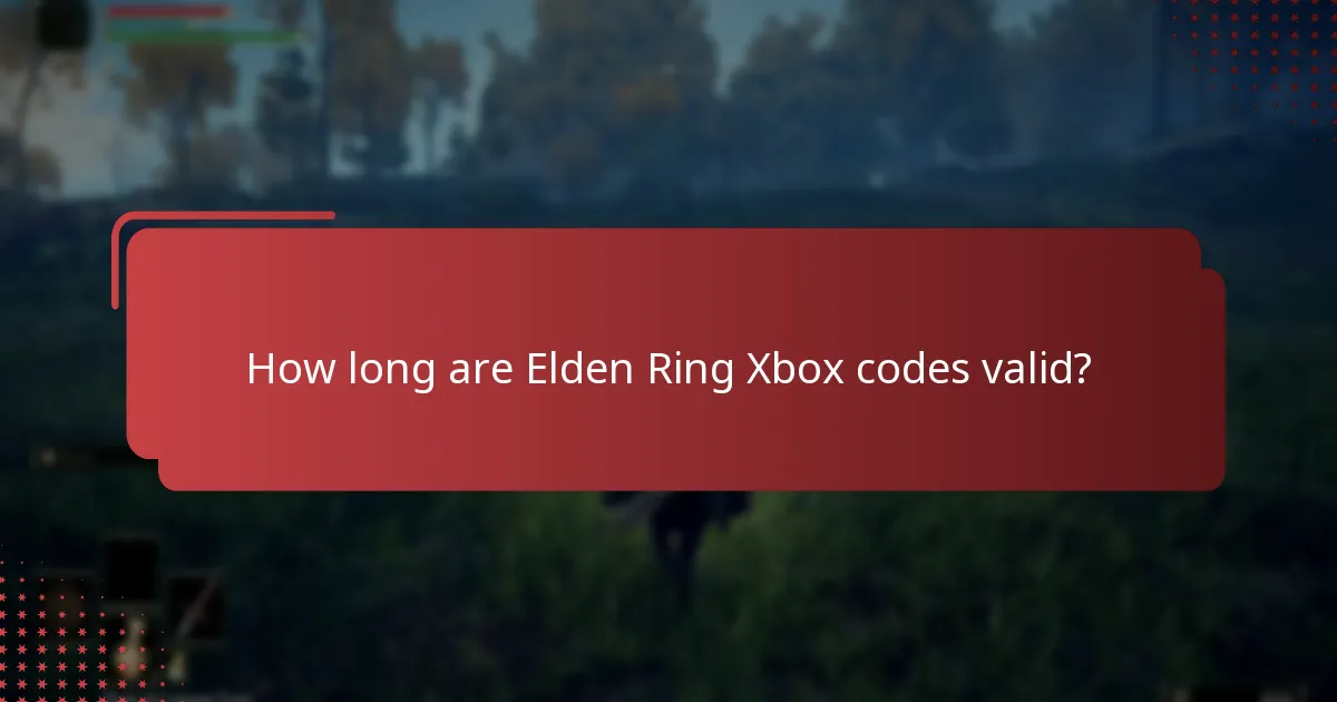 What regional restrictions apply to Elden Ring Xbox codes?