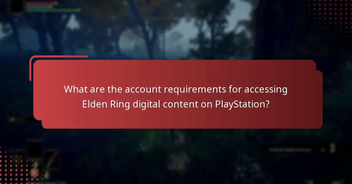 What digital content is available for Elden Ring on PlayStation?